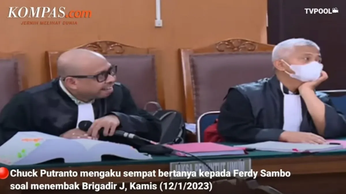 Ekspresi JPU Disorot Hingga Hakim Kaget, Chuck Putranto Berani Pertanyakan Hal ini Ke Ferdy Sambo