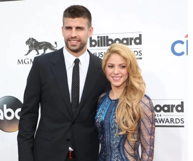 Pique dan Shakira. Foto: Tangkapan Layar