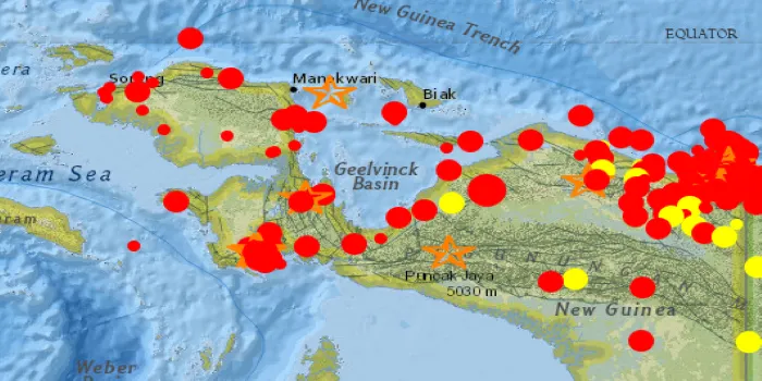 Waspada! 1205 Gempa Bumi Telah Mengguncang Tanah Jayapura Sejak 1 Januari 2023, Ini yang Terbaru