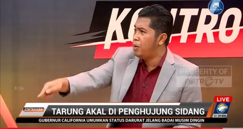 Debat Panas Febri Diansyah vs Martin Lukas Simanjuntak: Anda yang Keliru, Anda yang Ngomong Tadi!