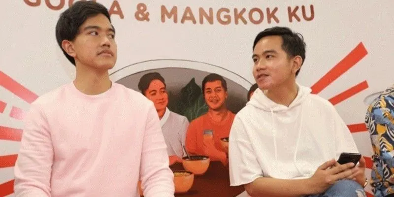 Gibran Rakabuming dan Kaesang Pangarep
