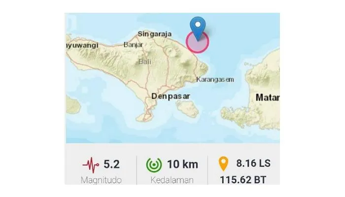 Daryono Sebut Gempa Tektonik M 5,1 di Karangasem Bali Tidak Berpotensi Tsunami, Berikut Penjelasannya