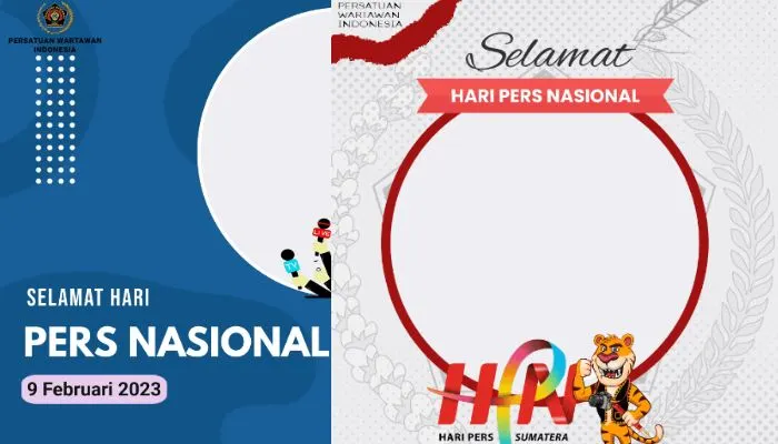 15 Link Twibbon Hari Pers Nasional 2023 Terbaru dan Gratis, Cocok diunggah di Media Sosial, Silahkan Download