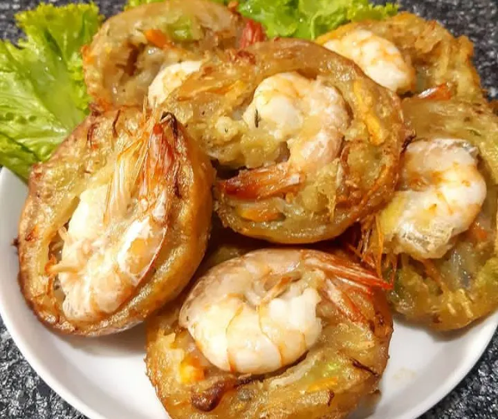 Resep Penambah Cuan di Bulan Ramadan, Bakwan Udang Gurih dan Lezat yang Cocok Untuk Menambah Penghasilan. Foto: TL IG @_amiesak