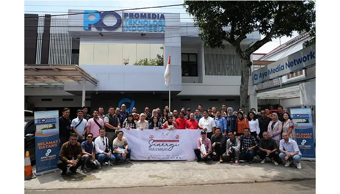 Jajaran Tim Humas SKK Migas Wilayah Sumbagsel Kunjungi Kantor Promedia Teknologi Indonesia di Bandung