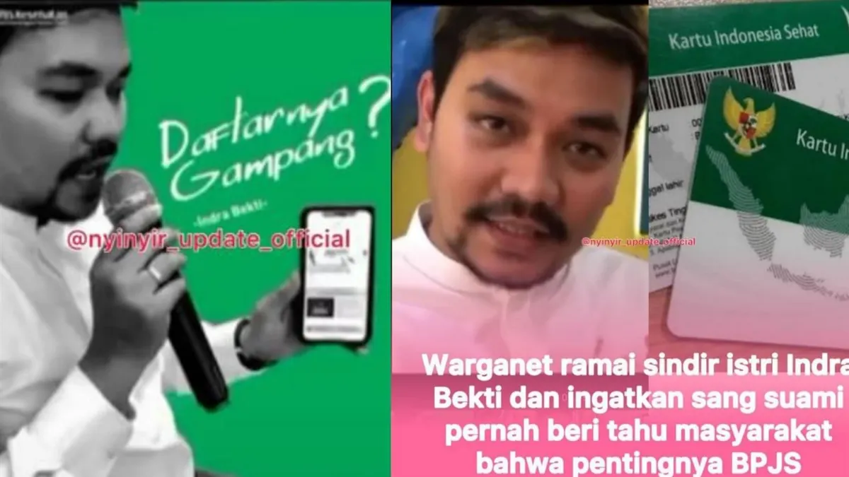 Viral Video Promosi BPJS Indra Bekti, Netizen Singgung Penggalangan Dana Sang Istri