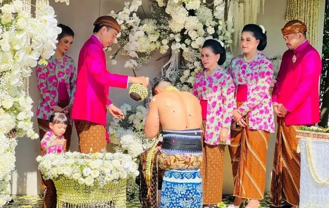 Rangkaian Pernikahan Kaesang Pangarep dan Erina Gudono, Sejumlah Menteri Hadiri Siraman hingga Bleketepe