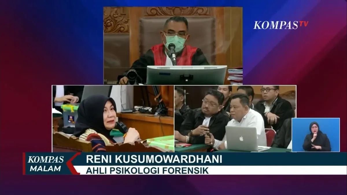 Menggemaskan! Saksi Ahli Psikologi Forensik Reni Ungkapkan Ini, Kuat Maruf:Saya Ikhlas Bu..