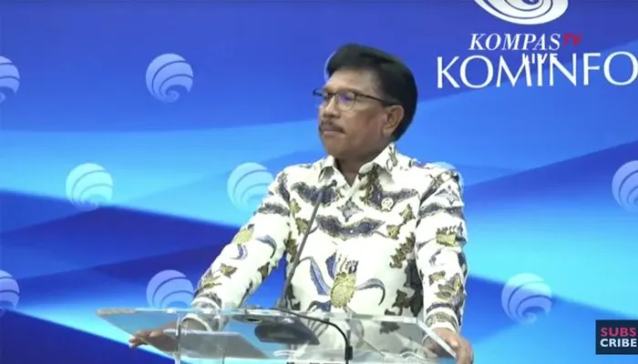 Menkominfo Johnny G Plate tersangka kasus korupsi BTS 4G