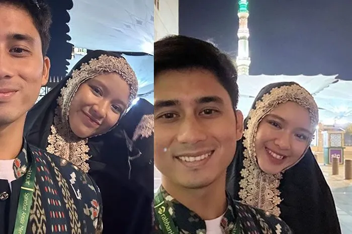 Alshad Ahmad dan penyanyi Tiara Andini jebolan Indonesian Idol diterpa isu tak sedap karena kandasnya hubungan asmara mereka, kini bagian foto umroh bersama.