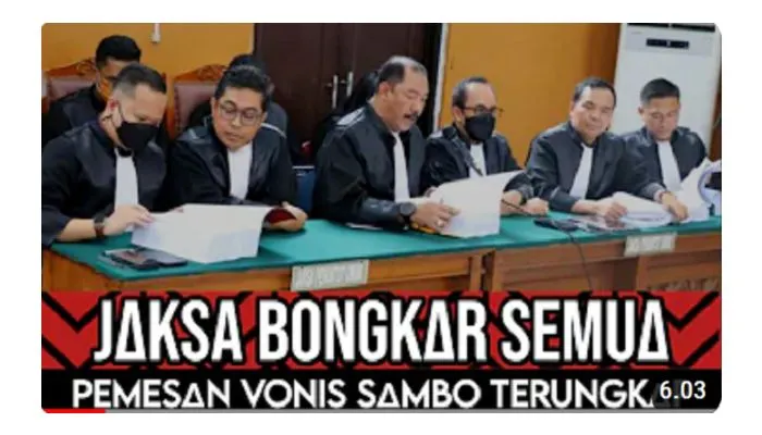 Mengejutkan! Ternyata Ferdy Sambo Dibeking Petinggi Kejaksaan, Benarkah?
