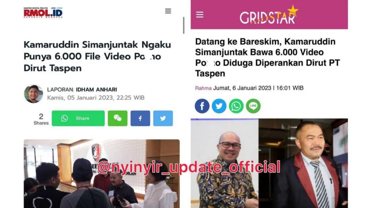 Penuhi Panggilan Bareskrim Kasus Dugaan Pencemaran Nama Baik Dirut Taspen, Kamaruddin Bawa 6000 Bukti