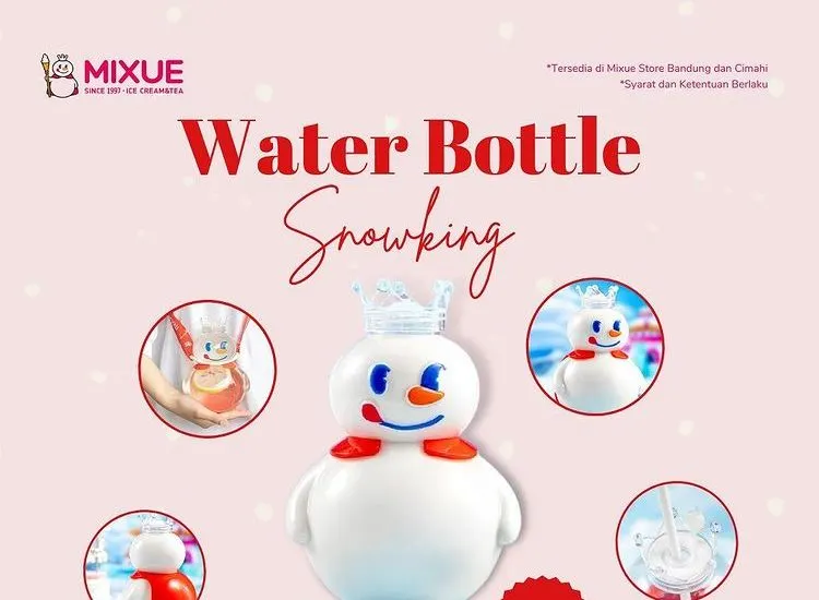 Berapa Harga Botol Mixue yang Viral Digunakan Gibran, Ternyata Segini!