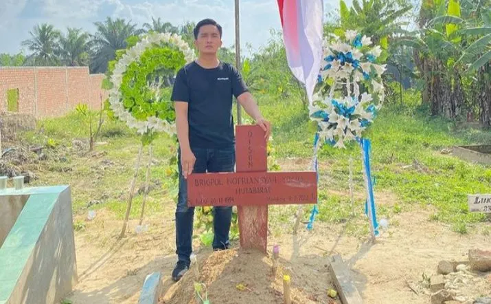 Potret Adik Brigadir J, Reza Hutabarat