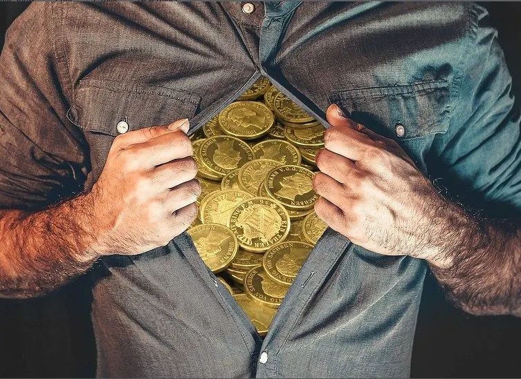 Ilustrasi orang yang sulit menjadi kaya raya.