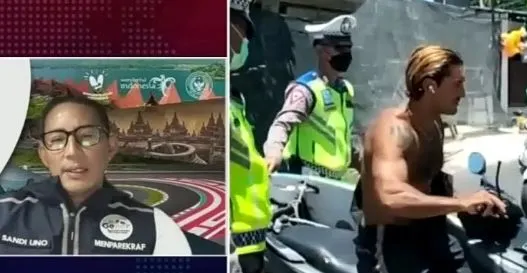 Sandiaga Uno Komentari Ulah Turis WNA Bali