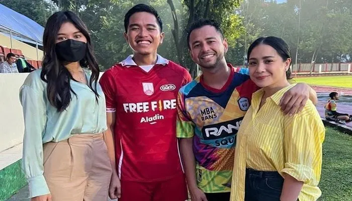 kebersamaan Rafi Ahmad dan Nagita Slavina bersama Kaesang pangarep dan Erina gudono