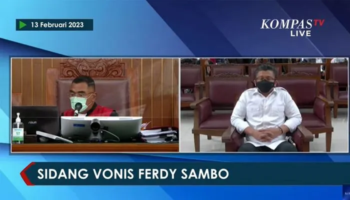 Tanpa Ragu, Hakim Wahyu Putuskan Vonis Hukuman Mati kepada Ferdy Sambo