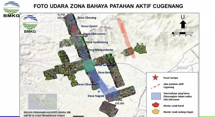 Temukan &lsquo;Monster Gempa&rsquo; di Cianjur, BMKG Sebut 9 Desa Ini Harus Pindah