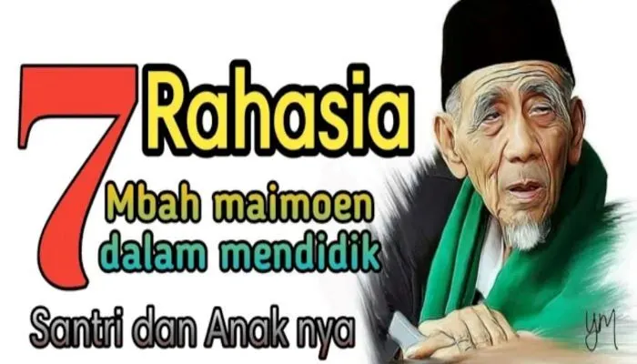 Ingin Punya Anak Sukses? Berikut 7 Kunci Sukses Mbah Moen dalam Mendidik Anak dan Santri