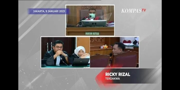 Debat Panas Soal Ricky Rizal Tak Mengakui Ferdy Sambo Pegang Senjata, Membuat JPU Merasa Heran
