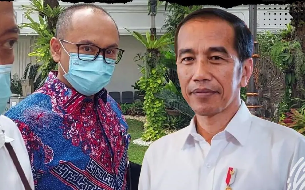 Kepala PPATK dengan Jokowi 