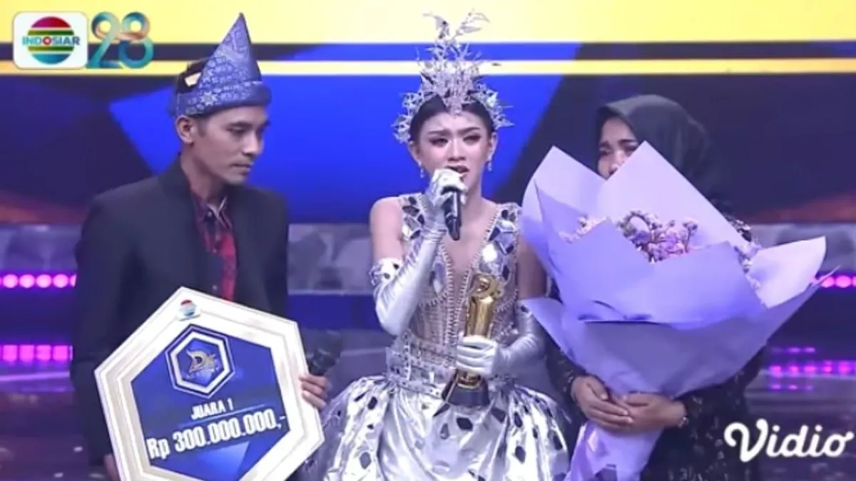 Selamat! Jadi Juara DA5, Inilah Profil Sridevi yang Mampu Bikin Juri Terpukau