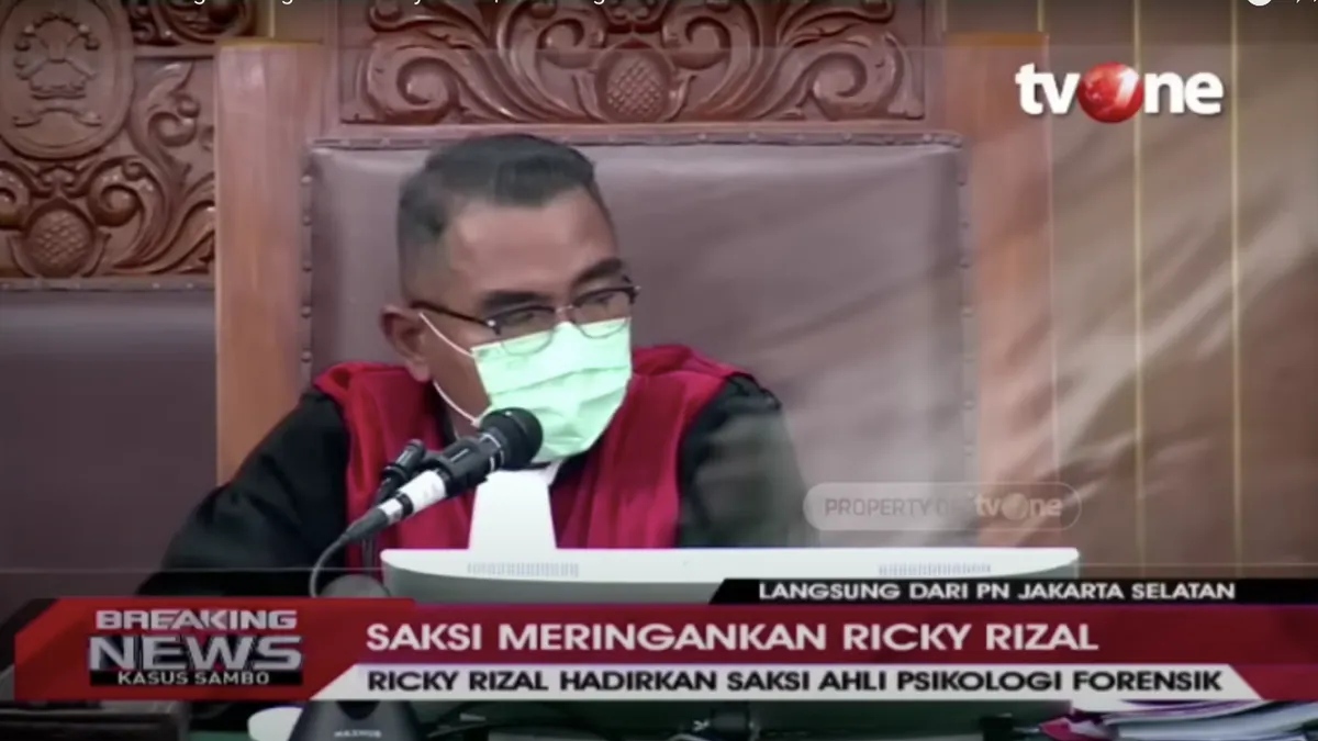 Giliran Pengacara Ricky Rizal Kena Semprot Hakim Saat Bertanya pada Saksi Ahli hingga Muak: Langsung Saja!