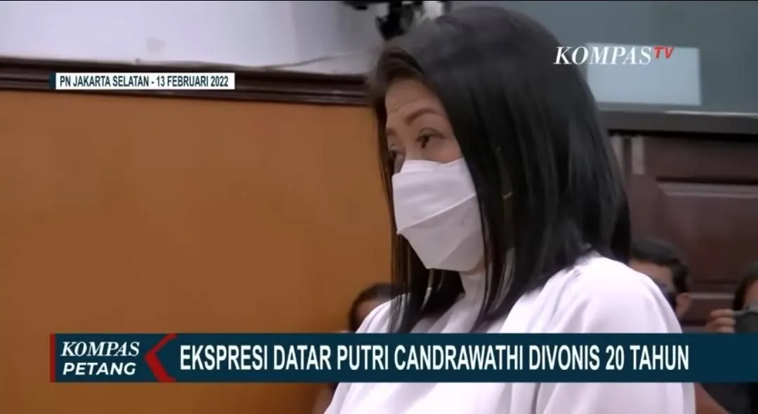 Ekspresi Datar dan Dingin Jadi Sorotan, Putri Candrawathi Bahkan Tak Menangis Usai Divonis 20 Tahun Penjara!