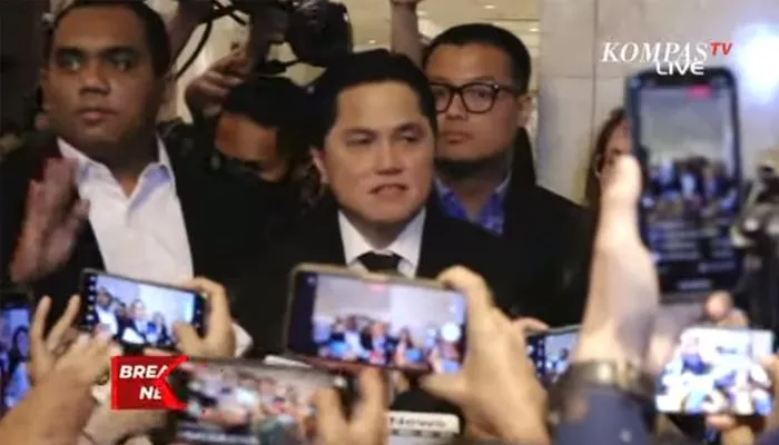 Jadi Ketua PSSI, Erick Thohir Full Senyum Sebut Mau Bersih-Bersih Sepak Bola Indonesia