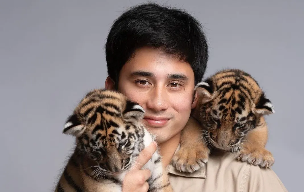 Alshad Ahmad dan kedua anak harimaunya