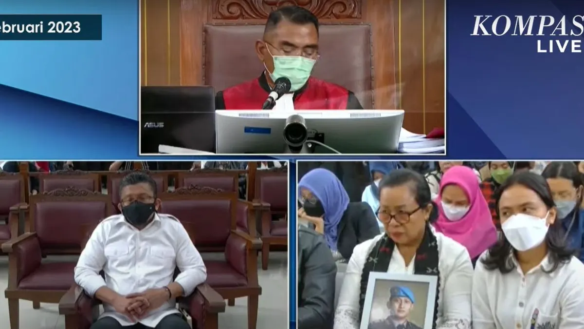  Satu Suara dengan Bharada E, Hakim Yakin Ferdy Sambo Pakai Sarung Tangan Hitam, Ada Barang Bukti