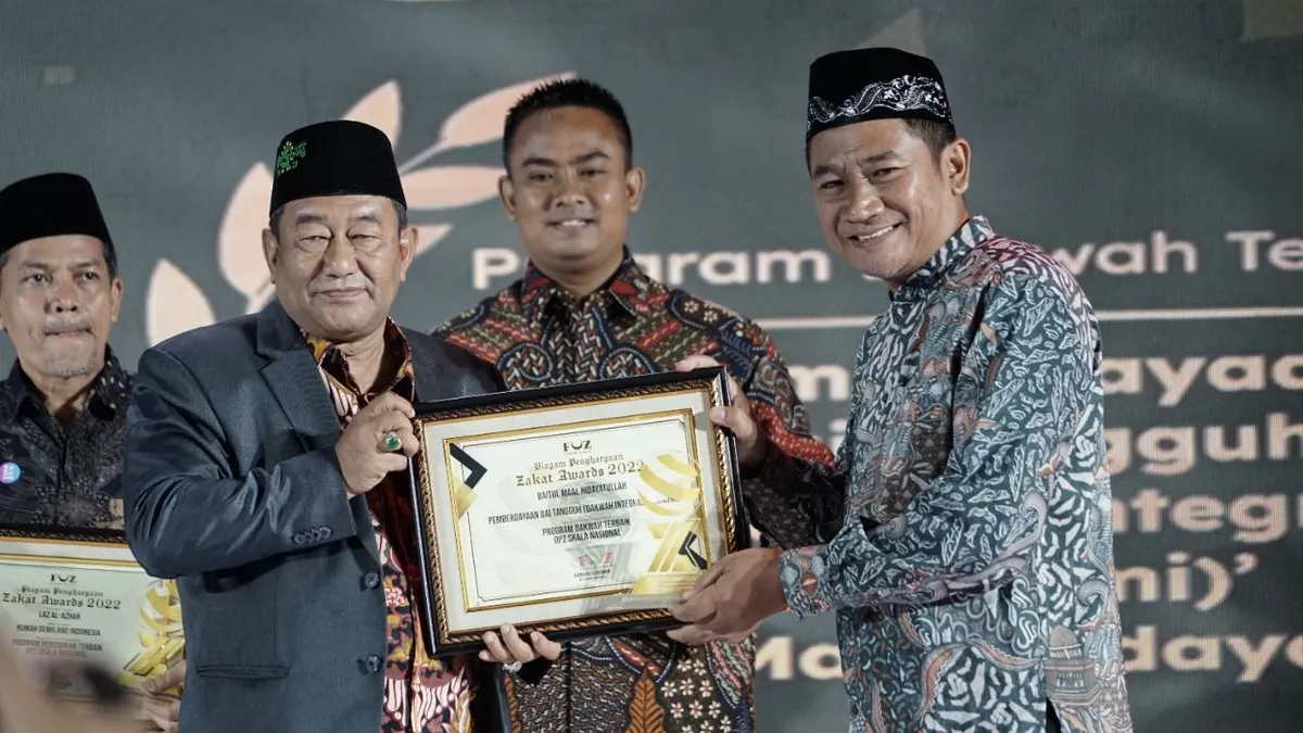 Bersamaan dengan diresmikannya pagelaran Indonesia Giving Fest - Zakat Expo 2022, penghargaan bergengsi ini mendapatkan sorotan dari seluruh peserta dan awak media yang hadir, pada Jumat (23/12/2022).