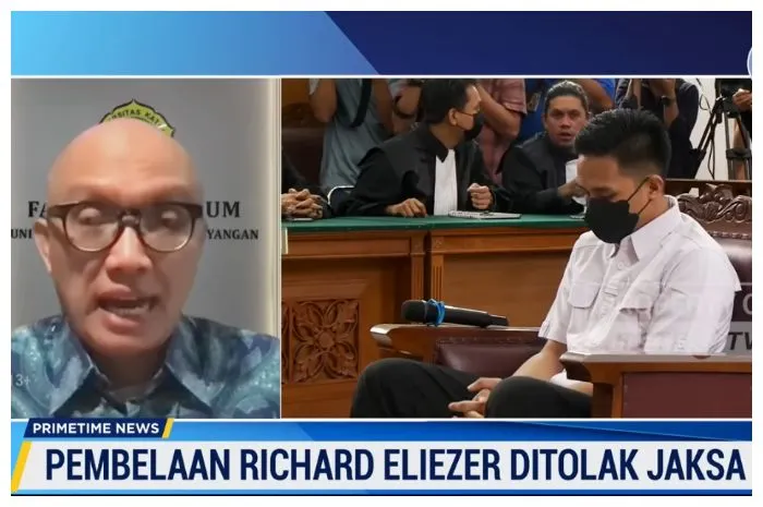 Kesal dengan Replik Jaksa Atas Pleidoi Richard Eliezer, Ahli Pidana: Harusnya Belajar Baca Dulu dari SD