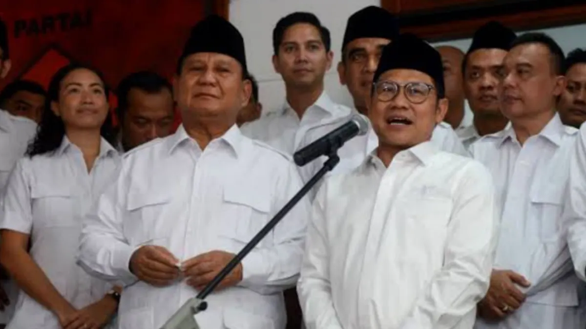 Prabowo Subianto dan Cak Imin