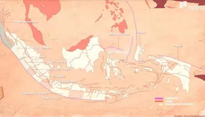 Prediksi Ahli Tentang Gempa 400 Tahunan, 8 Kabupaten Ini Terancam
