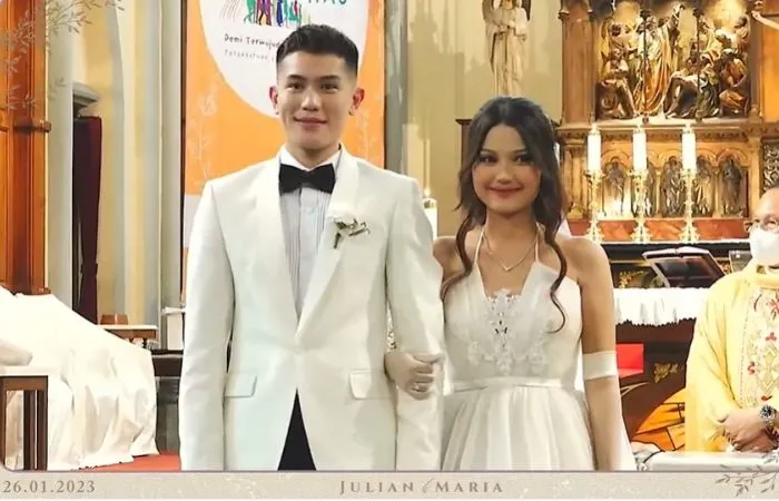 Julian Jacob dan Mirriam Eka Saling Ungkap Kekurangan Pasangan di Hari Pernikahan, Ini Nasihat Pastor!