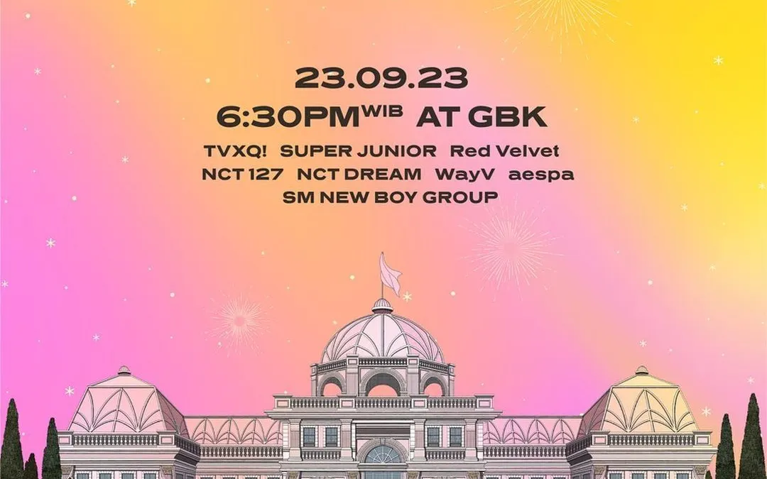 Poster SMTOWN Jakarta 