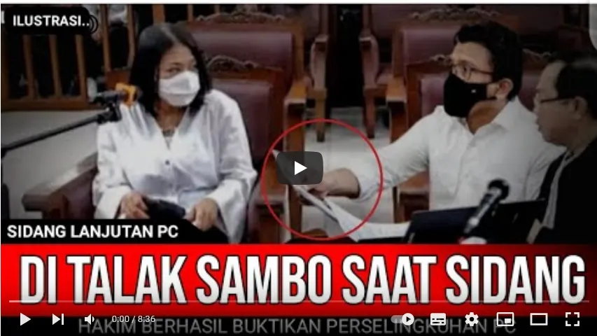 Geger! Ferdy Sambo Ceraikan Putri Candrawathi Saat Sidang Berlangsung? Begini Faktanya