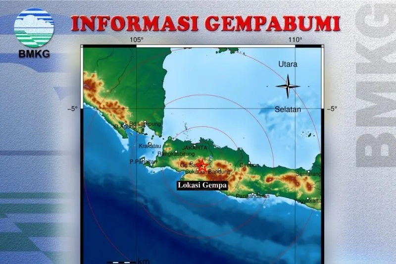 Kabupaten Cianjur Jawa Barat Diguncang Gempa 4.3 Magnitudo, BMKG: Waspadai Gempa Bumi Susulan!