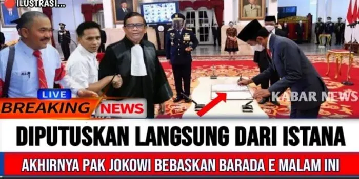 Akhirnya Bharada E Bebas Tanpa Syarat, Diputuskan Langsung dari Istana Jokowi Bebaskan Richard Eliezer, Benarkah?