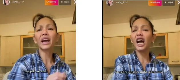 Dikabarkan Jatuh Sakit, Bunda Colra Nekat Live Sapa Penggemar, Begini Kondisinya&nbsp;