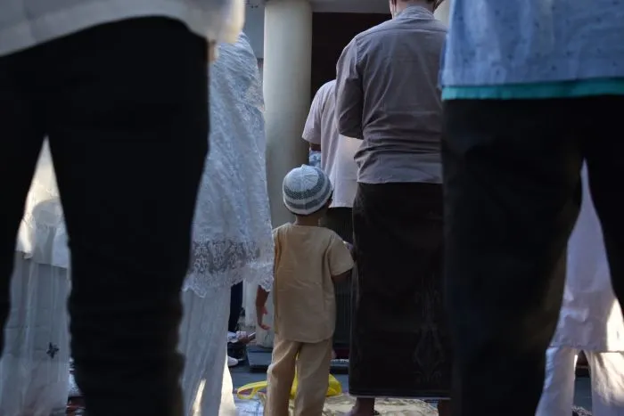 Sholat Idul Adha di pelataran Masjid Raya Bandung, Kota Bandung. Menjelang Hari Raya Idul Adha, sudah banyak masyarakat yang menunggu informasi terbaru kapan 1 Dzulhijjah 1444 H.