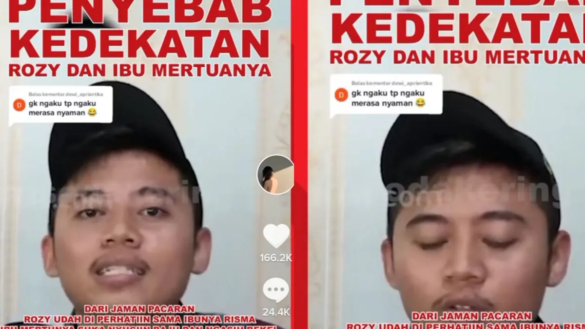 Bantah Selingkuh dengan Mertua, Rozy Ngaku Hanya Merasa Nyaman, Netizen: Berani Kau Muncul