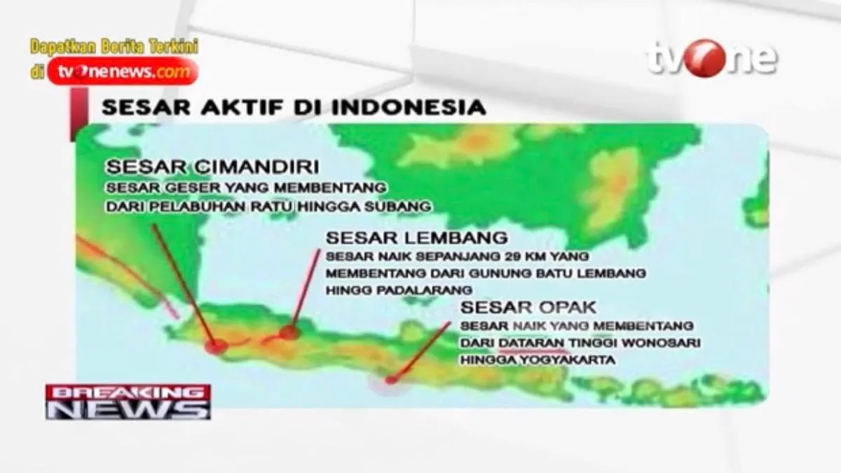 Waspada dan Kenali! BMKG Ungkap 8 Sesar Aktif yang Mengelilingi Indonesia, Rawan Sebabkan Gempa dan Tsunami, Mana Saja?