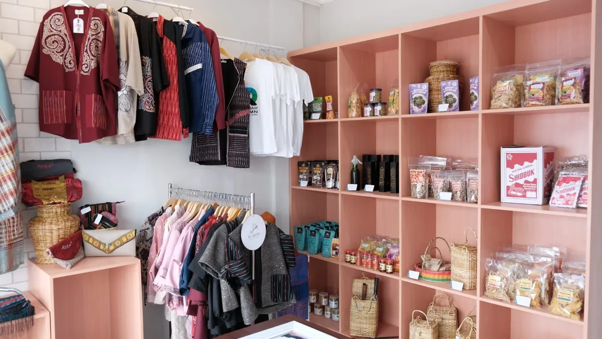 Jenis barang dagangan yang dijual di Rumah BUMN