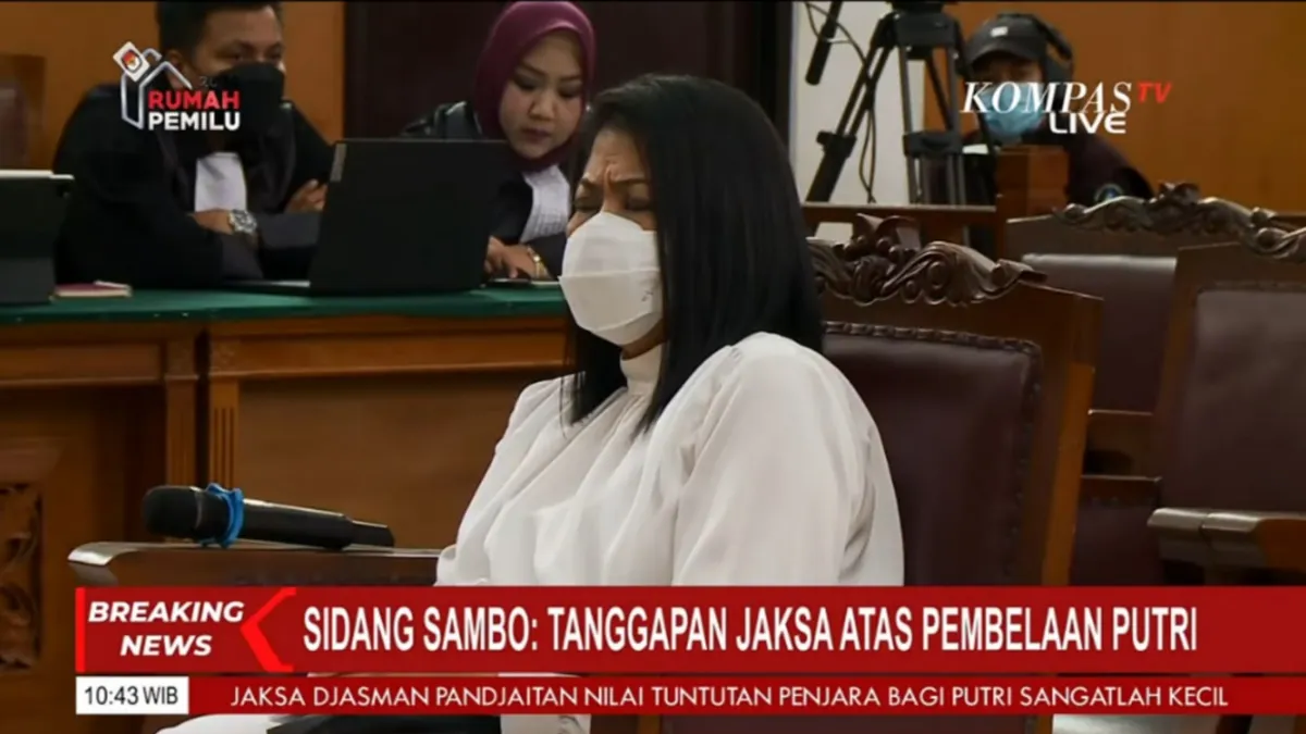 JPU Tolak Pledoi Putri Candrawathi, Sebut Tim Penasehat Hukum Hanya Bermain Dengan Akal Pikirannya Saja