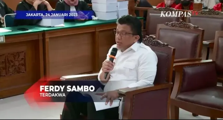 Lewat Pleidoi, Ferdy Sambo Curhat Dirinya Putus Asa dan Frustrasi Dapat Tekanan yang Luar Biasa dari Publik