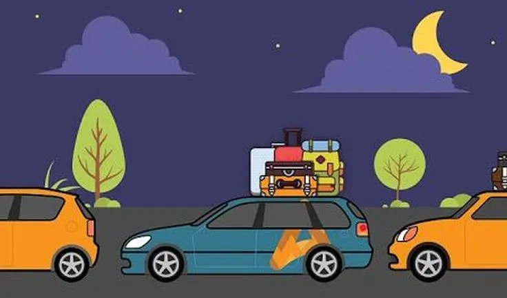 Ilustrasi Mudik Hari Raya Idul Fitri 2023