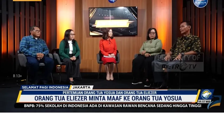 Beginilah Momen Haru Bertemunya Orang Tua Yosua Dengan Orang Tua Eliezer: Kami Memaafkan Dia Tapi..